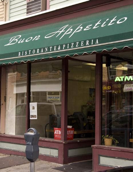 Buon appetito jersey city - Buon Appetito at 520 Jersey Ave, Jersey City NJ 07302 - ⏰hours, address, map, directions, ☎️phone number, customer ratings and comments. Buon Appetito. Hours: 520 Jersey Ave, Jersey City NJ 07302 (201) 985-8200 Directions Menu Order Delivery. Tips. takeaway no-contact delivery offers ...